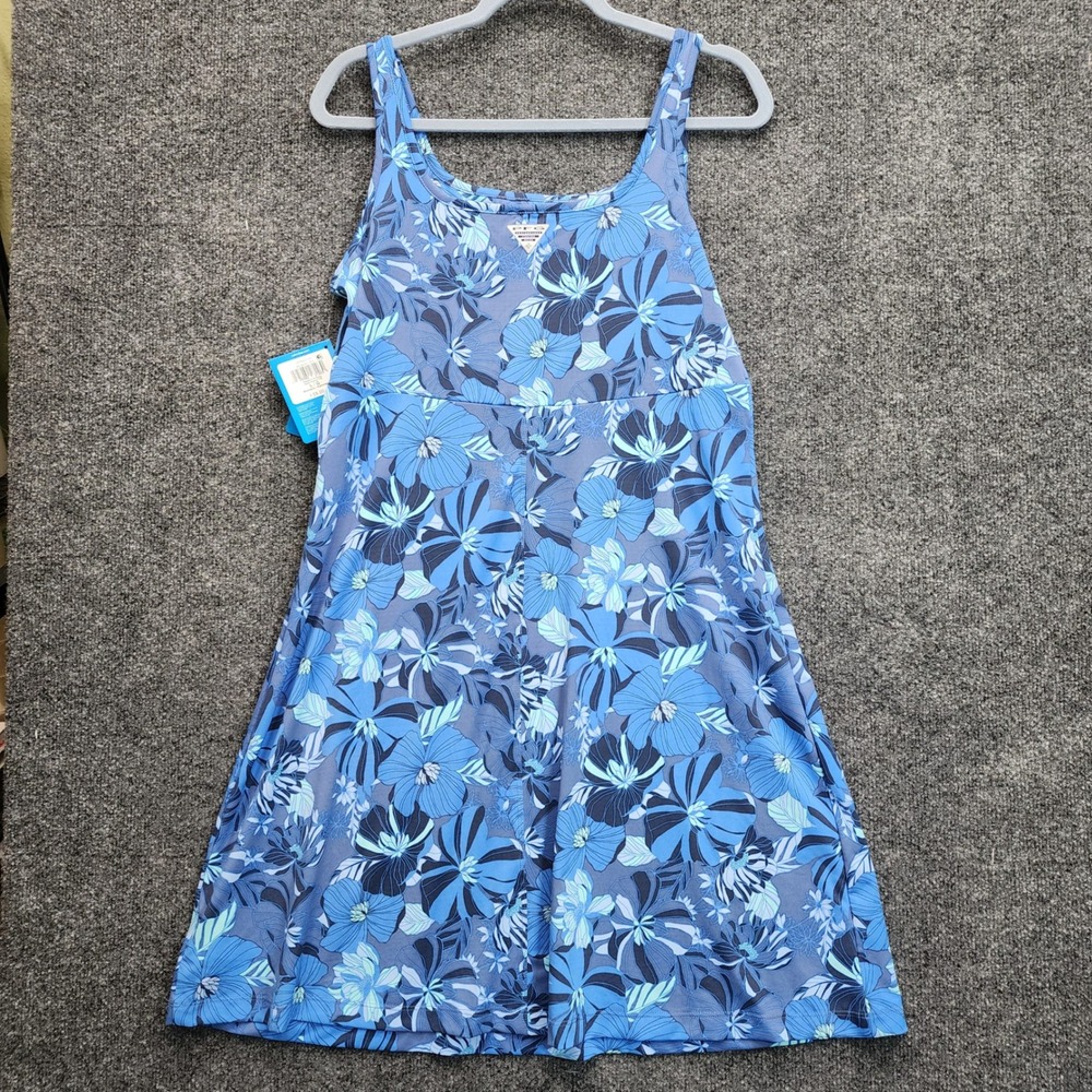 NWT Columbia Freezer III PFG Womens Omni-Shade Floral Active Mini Dress Size L - Picture 10 of 10